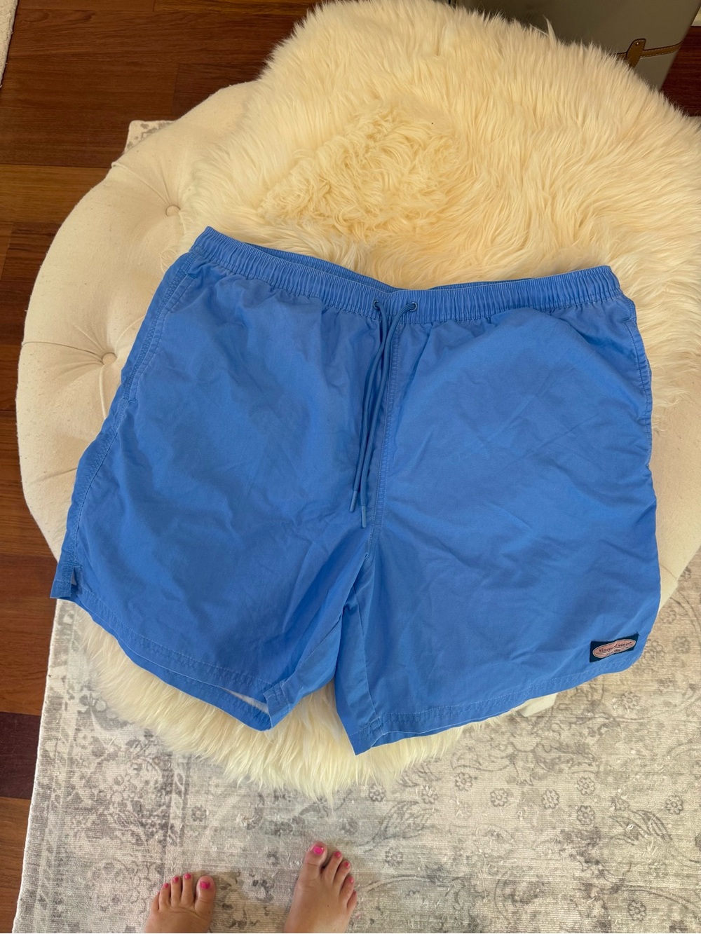 Men's Blue Vineyard Vines 7 inch Swim Shorts